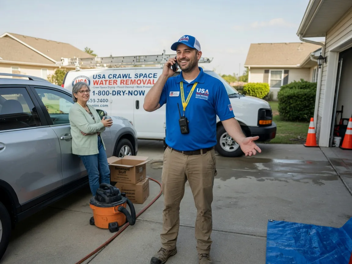 Crawl Space Water Removal Burlington, NC FAQs